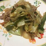 和風の野菜炒め